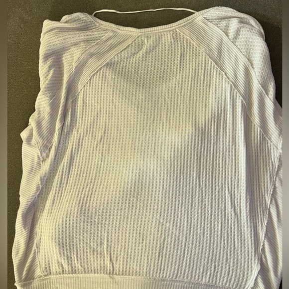 Free People Waffle Long Sleeve 🤍 - Picture 6 of 6